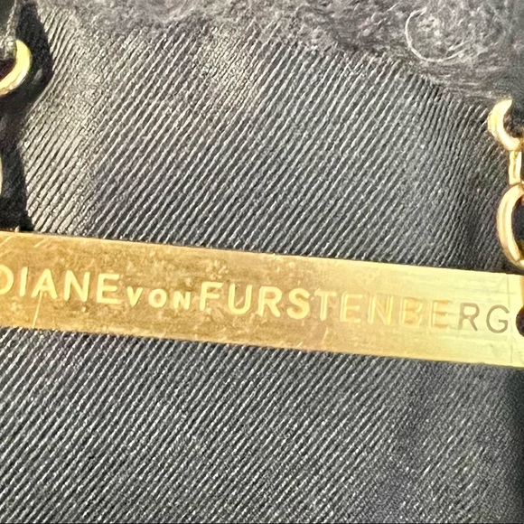 Diane Von Furstenberg DVF authentic Mongolian lamb fur vest sz L - Picture 4 of 6